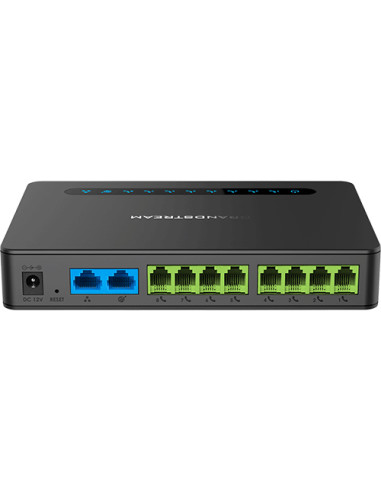 Grandstream - Routeur adaptateur SIP 8 ports FXS HT818 - face arriere