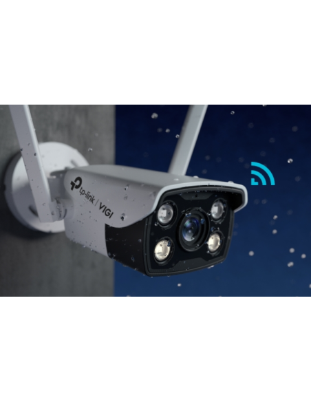 TP LINK - Caméra réseau Bullet extérieure VIGI 4MP Full-Color